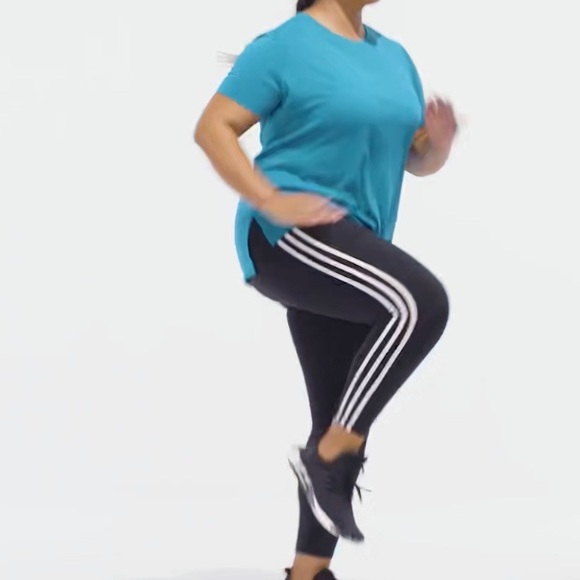 🆕ADIDAS 3-STRIPES 7/8 Tights 🌟 Plus Sizes 🌟 - Picture 6 of 16